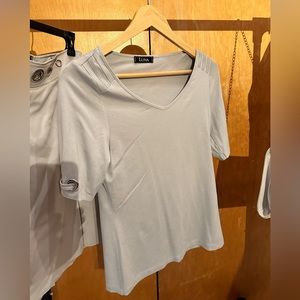 Luna Light Grey Tee